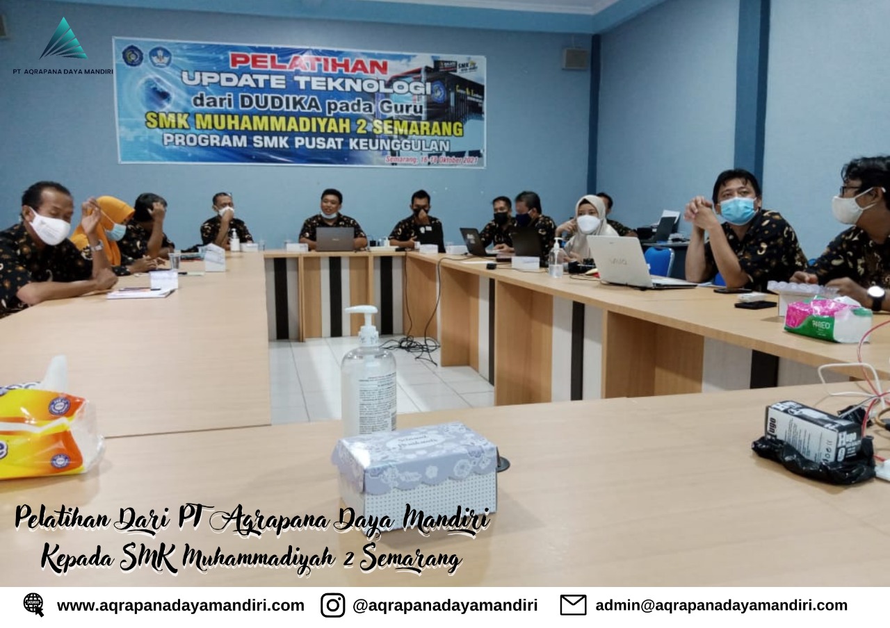Pelatihan Kepada SMK Muhammadiyah 2 Semarang