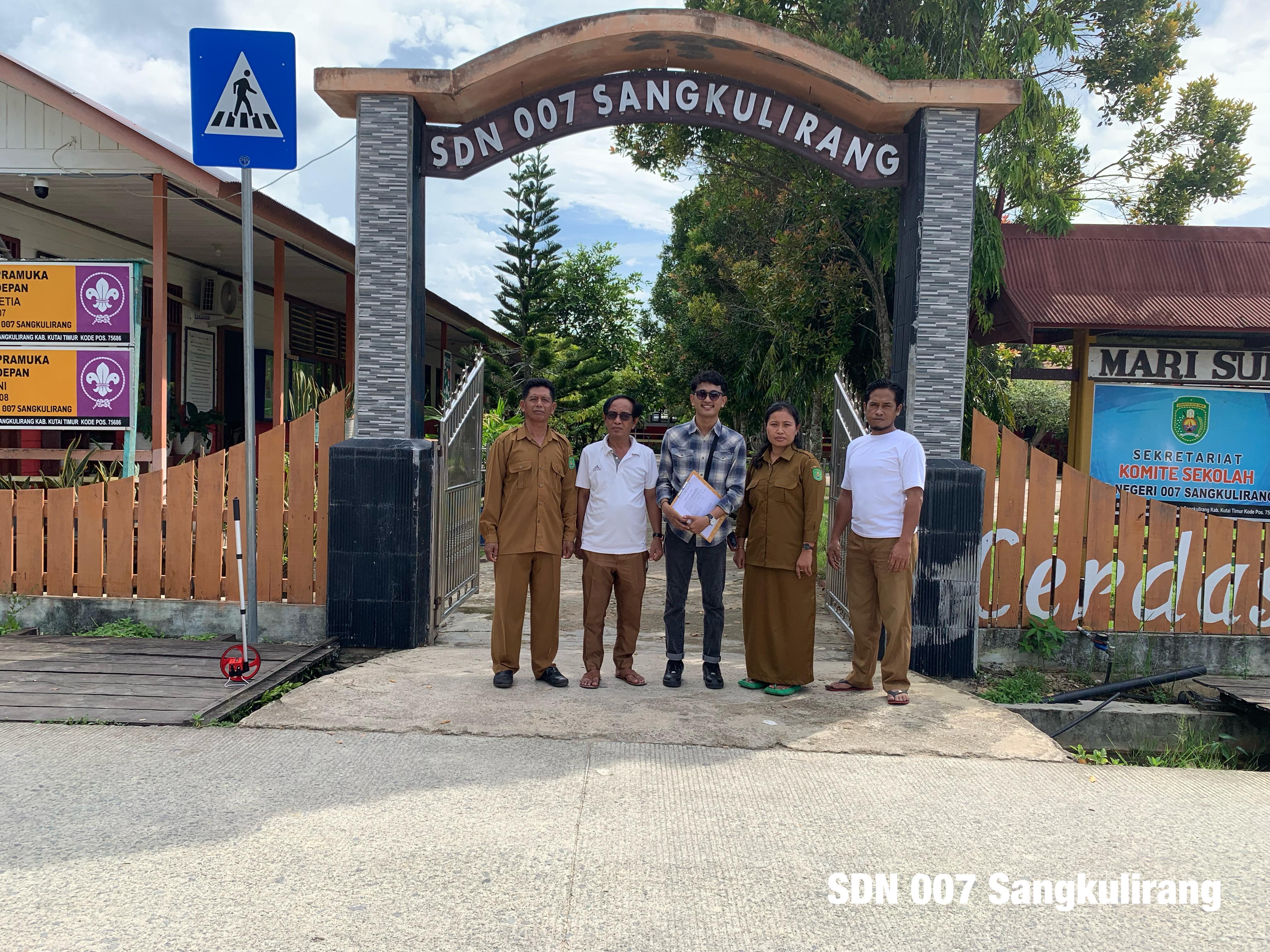 Survei Jaringan ISP di SDN 007 SANGKULIRANG